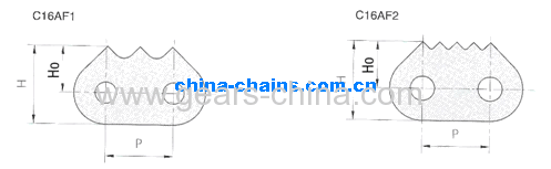 Solid Bearing Pin Conveyor Chain ISO Standard Chain Conveyor Chain Hollow Bearing Pin Chain Deep Link Chain