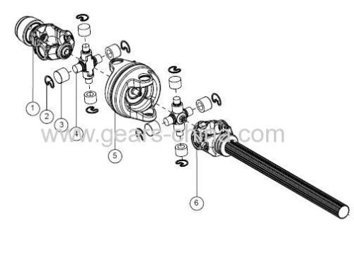 China OEM Driveline components yoke with Non-Interfering Bolt