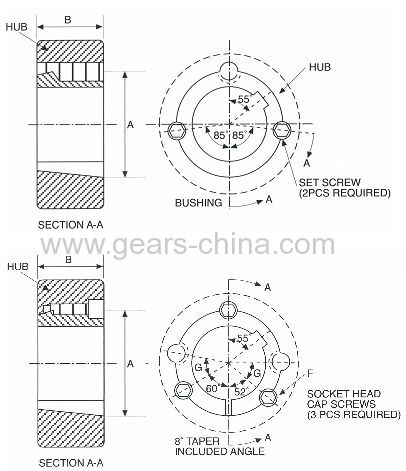 Factory Promotion CNC Machined Bearing Steel Wheel Hub 3104110U2011
