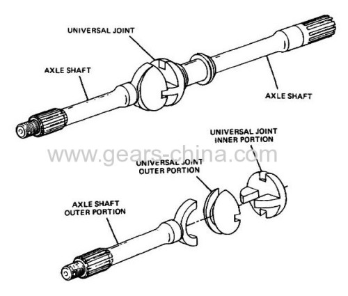 steering joint/shaft renault steering shaft drive shaft