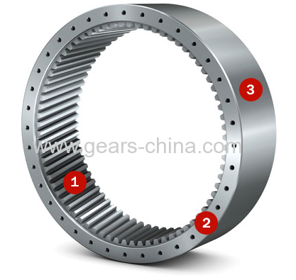 Double male electrical plug metal clamp ring gear